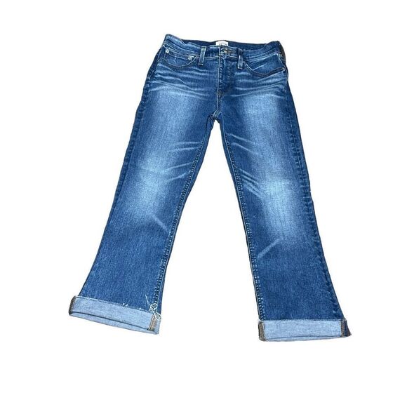 J. Crew Denim Billie Demi Boot Crop Jeans Size 26 - Picture 1 of 4